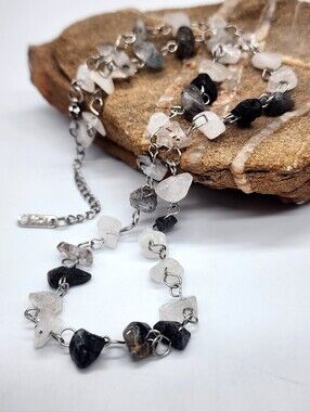FP Designer 14K Ariana Ost Suki Smoke Genuine Healing Himalayan Rock crystal